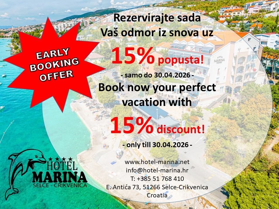 Popust za rane rezervacije