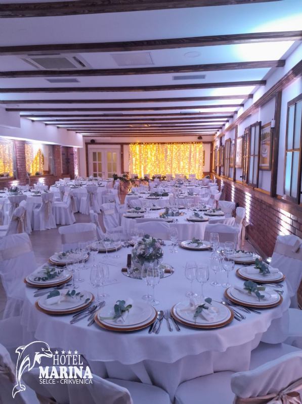 Weddings and celebrations in hotel MARINA SELCE!